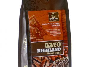 SEVEN BIKA GAYO HIGHLAND HOUSE BLEND BAG COFFEE 200 Gr [Ground]