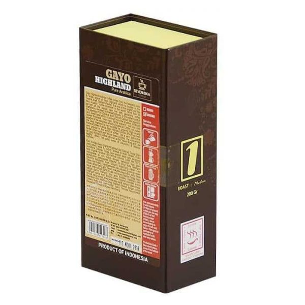 SEVEN BIKA BALI KINTAMANI PURE ARABICA BOX COFFEE 200Gr [Beans]