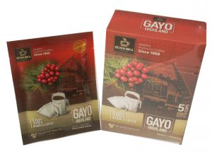 SEVEN BIKA GAYO HIGHLAND PURE ARABICA DRIP COFFEE 5 SACHETS
