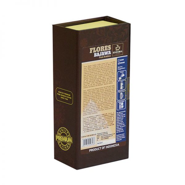 SEVEN BIKA FLORES BAJAWA PURE ARABICA BOX COFFEE 200 Gr [Ground]