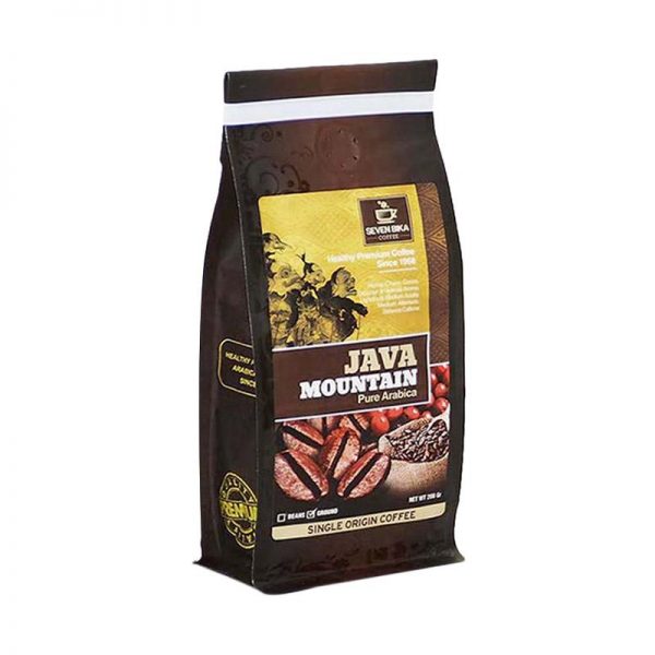 SEVEN BIKA JAVA MOUNTAIN PURE ARABICA BAG COFFEE 200 Gr [Ground]