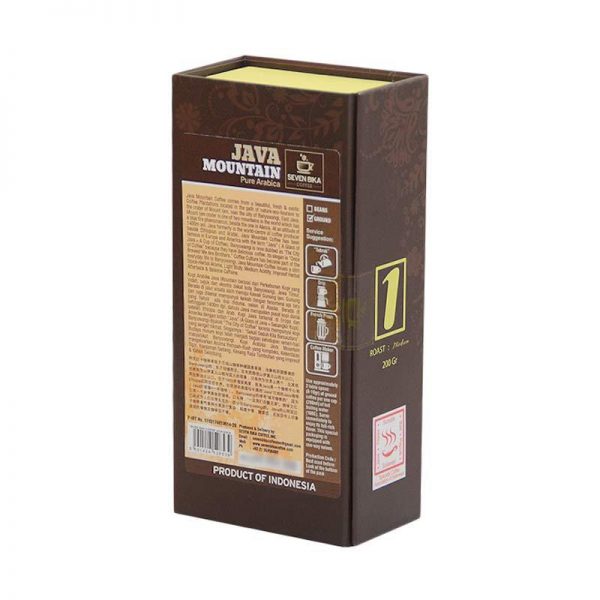 SEVEN BIKA JAVA MOUNTAIN PURE ARABICA BOX COFFEE 200 Gr [Beans]