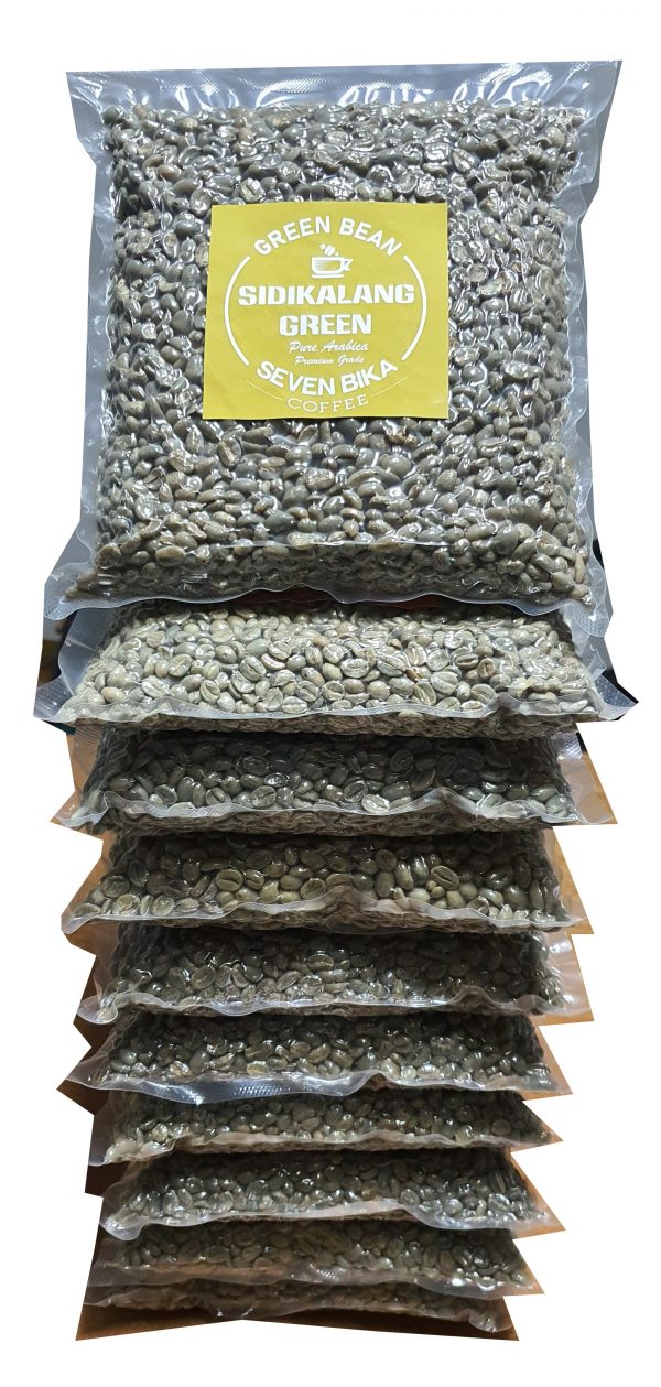 SEVEN BIKA SIDIKALANG GREEN PURE ARABICA GREEN BEANS