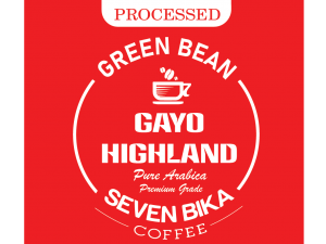 SEVEN BIKA GAYO HIGHLAND PURE ARABICA GREEN BEANS / BIJI MENTAH 1 KG [RED HONEY]