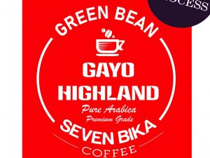 SEVEN BIKA GAYO HIGHLAND PURE ARABICA GREEN BEANS / BIJI MENTAH 1 KG [WINE PROCESS]