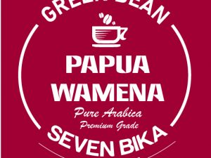 SEVEN BIKA PAPUA WAMENA PURE ARABICA GREEN BEANS / BIJI MENTAH 1 KG [FULL WASHED]