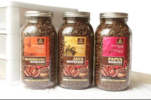 SEVEN BIKA MANDHELING HIGHLAND 'COFFEE IN THE BOTTLE'  [BEANS / GROUND] 700 GR - Image 3