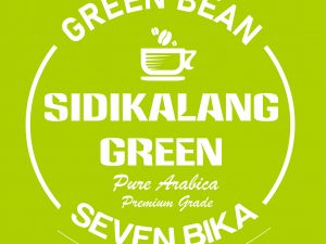 SEVEN BIKA SIDIKALANG GREEN PURE ARABICA GREEN BEANS / BIJI MENTAH 1 KG [SEMI WASHED]